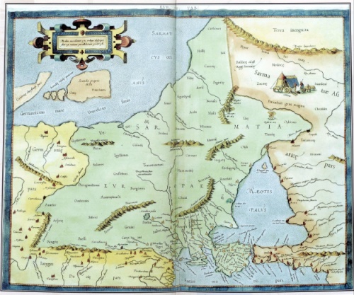Mapa podľa Ptolemaia